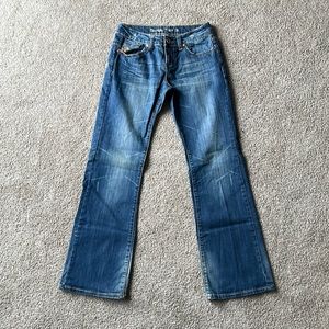 Cowgirl Tuff Co. Jeans - Size 28 - Orange Don’t Fence me in